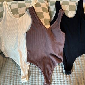 Ribbed Bodysuit(s)